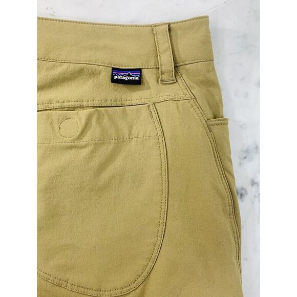 Patagonia Rock Craft Skirt Women 8 Ash Tan 15.5" Khaki Hiking Outdoor 58660 NWT - Picture 3 of 9